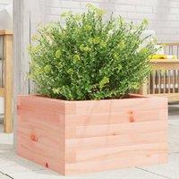 Berkfield Home Garden Planter 40x40x23 cm Solid Wood Douglas in Brown | Size: 40 x 40 x 23 cm