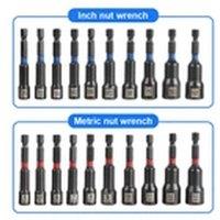 Havendro 20pcs 1/4 Hex Nut Driver Bit Set - Metric 5-13mm in Black