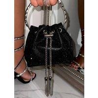 Love Lemonade Women's Crystal Goddess Handbag in Black
