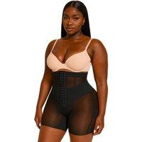 GWB Shapewear Women's Black Snatch Me Tummy Control Short | Size: 12-14
