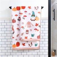 OHS Ultra Soft Gonk Print Quick Dry Hotel Quality Hand Towel in Natural