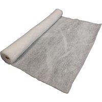 Samuel Alexander 2.4m x 90cm Soft White Glitter Artificial Fake Snow Blanket Christmas Decoration | Size: 2.4m x 90 cm