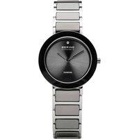 Bering Time Women's 11429-CHARITY2 29mm Quartz Watch in Dark Grey