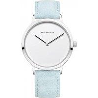Bering Time Women's 14937-804 37mm Quartz Watch in Blue