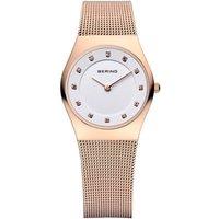 Bering Time Women's 11927-366 Classic 27mm Quartz Watch in Rose Gold