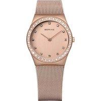 Bering Time Women's 12430-366 30mm Quartz Watch in Rose Gold