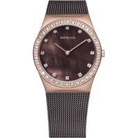Bering Time Women's 12426-262 26mm Quartz Watch in Brown