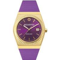 Watchpeople Women's 700366 WP1 36mm Quartz Watch in Purple