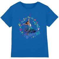 Disney Encanto Uniquely Me With Mirabel kids t-shirt in Royal | Size: 7-8 Years