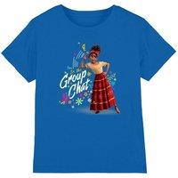 Disney Encanto Dolores Is In The Group Chat kids t-shirt in Royal | Size: 7-8 Years