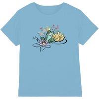 Disney The Princess & The Frog The Prince, Naveen kids t-shirt in Light Blue | Size: 5-6 Years