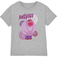 Inside Out 2 Embarrassment Kids T-Shirt Light Grey | Size: 5-6 Years