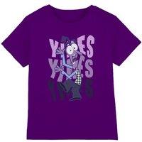 Disney Inside Out Fear Kids T-Shirt in Purple | Size: 12-13 Years