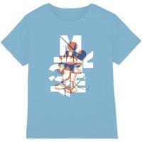 Disney Mickey Mouse Color Fill kids t-shirt in Light Blue | Size: 5-6 Years