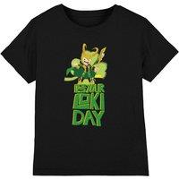 Loki St Patrick'S Day Day Kids T-Shirt Black | Size: 5-6 Years