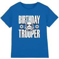 Star Wars Birthday Troopers Kids T-Shirt Royal | Size: 7-8 Years