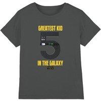 Star Wars Greatest Kid Darth Vader Kids T-Shirt Charcoal | Size: 7-8 Years