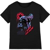 Star Wars I Have You Now Kids T-Shirt Black | Size: 7-8 Years