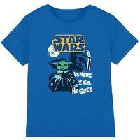 Star Wars Swipe Kids T-Shirt Royal | Size: 12-13 Years