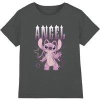 Disney Girl's Mickey Mouse Pixel Gamer Boys T-Shirt, Black | Size: 5-6 Years