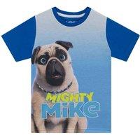 Mighty Mike Short Sleeve T-shirt in Blue | Size: 7-8 Years