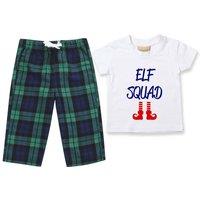60 SECOND MAKEOVER Elf Squad Christmas Pyjamas Matching | Size: 18-24 m