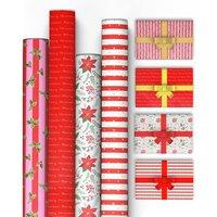 Kraft & Co 4 pack 69cm x 8M Gift Wrapping Paper, for Gift Arts & Crafts (Charm)