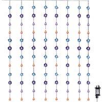 Samuel Alexander 1.2m x 1.2m FlexiBrights Tree Curtain Lights with 108 Rainbow LEDs