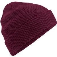 Beechfield Men's Cotton Beanie in Burgundy