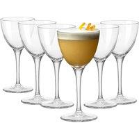 Bormioli Rocco Bartender Novecento Nick & Nora Glasses - 155ml - Pack of 12 in Clear