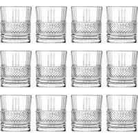 RCR Crystal Brillante Whisky Glasses - 340ml - Pack of 12 in Clear