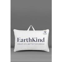 EarthKind 2 Pack Feather & Down Medium Support Pillows in White