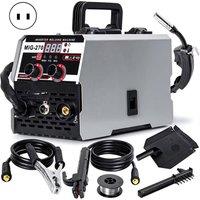 VOGREX 3 IN1 MIG Welder Inverter 270Amp MMA TIG Gasless 220V UK in Silver