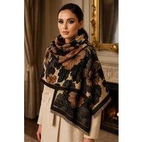 Lemon Daisy Accessories Women's Shirin Autumn Winter Scarf in Tan