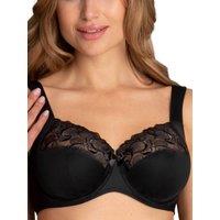 Anita Women's Lucia Underwired Comfort Bra in Black | Size: 48E