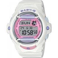 Casio Women's BG-169PB-7ER Baby-G 42mm Quartz Watch in White