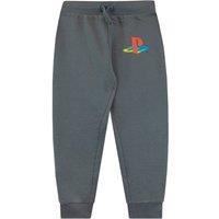 Playstation Boy's Logo Print Joggers in Grey | Size: 9-10 Years
