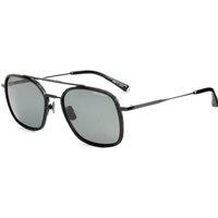 Belstaff Men's AVEDON-S118 Square/Rectangle Sunglasses in Black