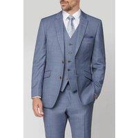 Scott Men's Premier Sharkskin Jacket in Blue | Size: 48S