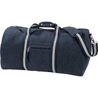 Quadra Men's Vintage Canvas Holdall Duffle Bag - 45 Litres Pack of 2 in Navy