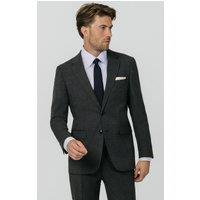 Dobell Men's Charcoal Windowpane Suit Jacket | Size: 42S
