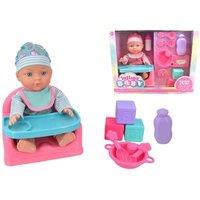 Lullaby Baby Doll With Feeding Chair & Accessories