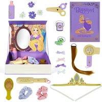 Disney Princess Wooden Pretend Playset - Ariel, Rupunzel, Bell, Snow White in Purple
