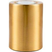 Happy Homewares Small & Contemporary LED Table/Floor Lamp Uplighter in Gold