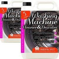 Homefront Washing Machine Cleaner & Descaler Cleans Descales Removes Odours in Clear | Size: 4 Pack