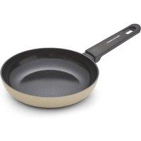Morphy Richards 20cm Aluminium Frying Pan in Cream | Size: Small