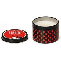 Disney Minnie Mouse Scented Tin Candle 175g - Red Poppy Musk in Black | Size: Medium
