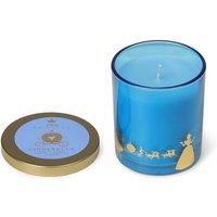 Disney Cinderella Inspired Candle - Crystal Gardenia & Pumpkin Scent in Aqua | Size: Medium