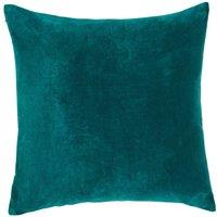 CHRISTY Luxury Filled Velvet 'Jaipur' Square Cushions in Blue | Size: 45 cm x 45 cm
