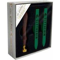 Insight Editions Harry Potter: Slytherin Wax Seal Set Kit Book